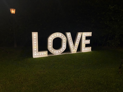 Lichtletters LOVE